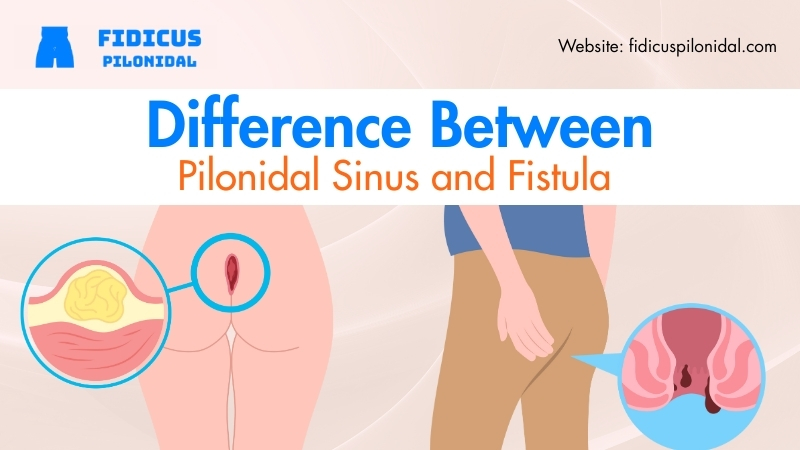 Difference Between Pilonidal Sinus and Fistula